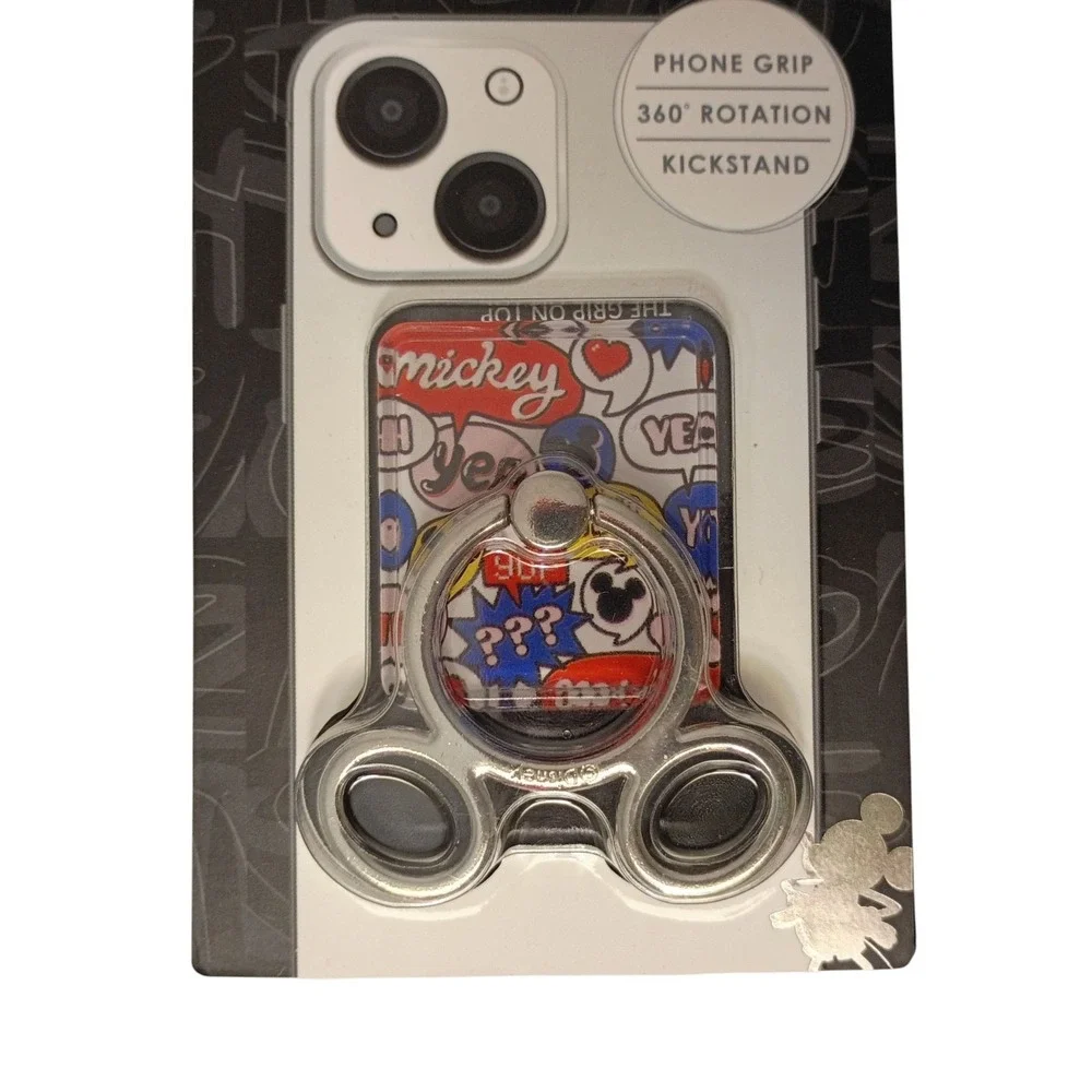 Disney Mickey‎ Mouse Smart Phone Ring Grip And Stand NEW